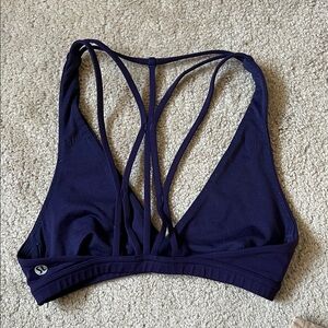 Women's Purple Strappy Bralette